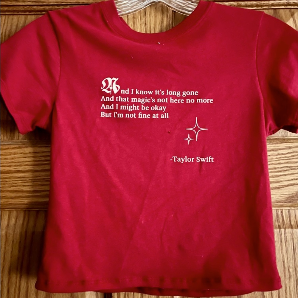 Taylor swift All Too Well Tee